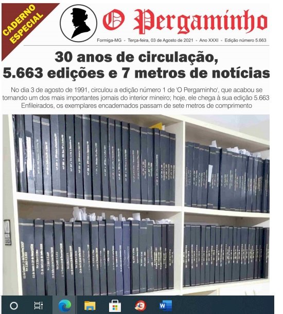 “O Pergaminho”: 30 anos de circulação, 5.663 edições