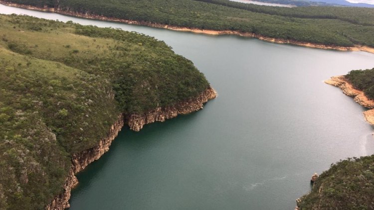 Aumenta o volume da represa de Furnas