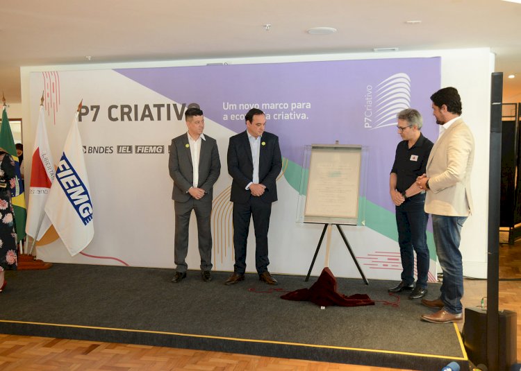 Presidente da FIEMG e governador do estado inauguram o P7 Criativo