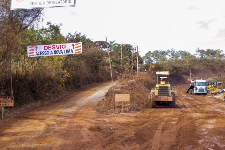 Obras da Nova Lima/Sabará saem do papel