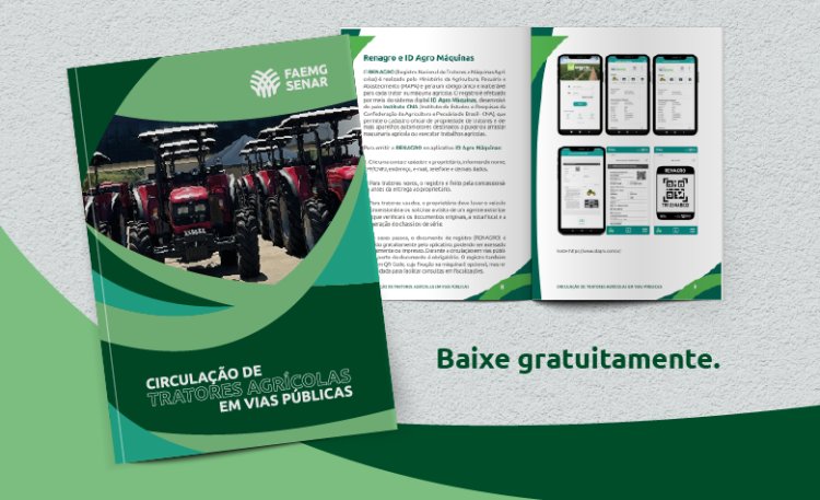 Apoio ao agro mineiro: Faemg Senar lança cartilhas para produtores rurais