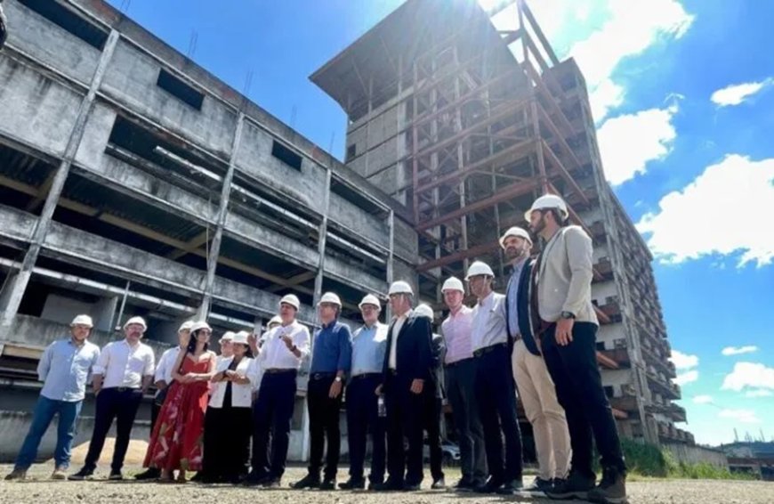 Obras do hospital retomadas em JF