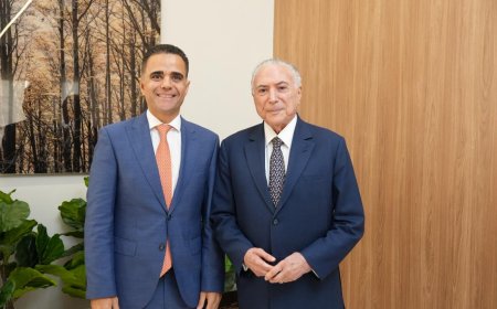 OAB-MG recebe a visita do ex-Presidente da República, Michel Temer