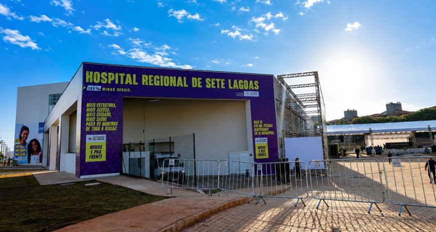 Obras do Hospital de Sete Lagoas concluídas