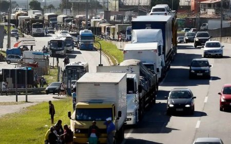 Apagão de caminhoneiros em Minas