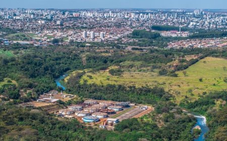 Nova Estação de Tratamento de Esgoto em Uberlândia