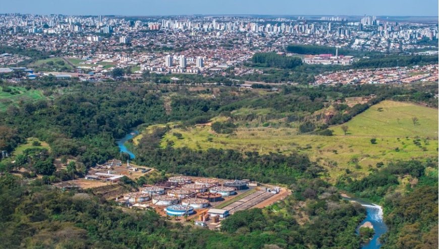 Nova Estação de Tratamento de Esgoto em Uberlândia