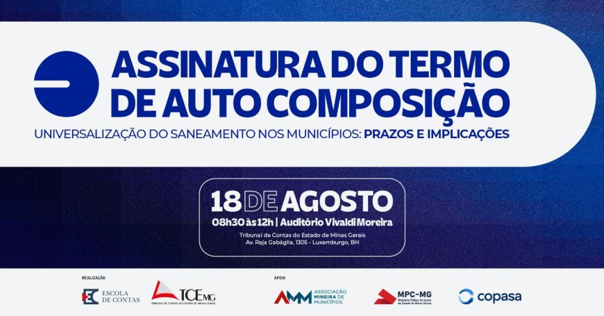 273 municípios podem aderir à universalização do saneamento; saiba quais
