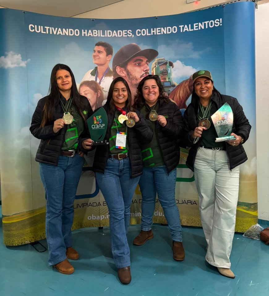 Senar Minas conquista ouro, prata e bronze na 15ª Olimpíada Brasileira de Agropecuária