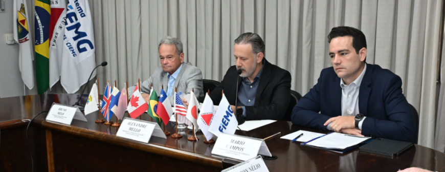 FIEMG debate minerais críticos e amplia diálogo sobre cooperação internacional