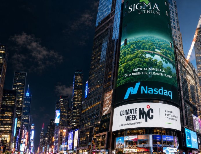 Sigma é escolhida pela Nasdaq para tocar sino na Semana do Clima de Nova York após atingir 100% de circularidade