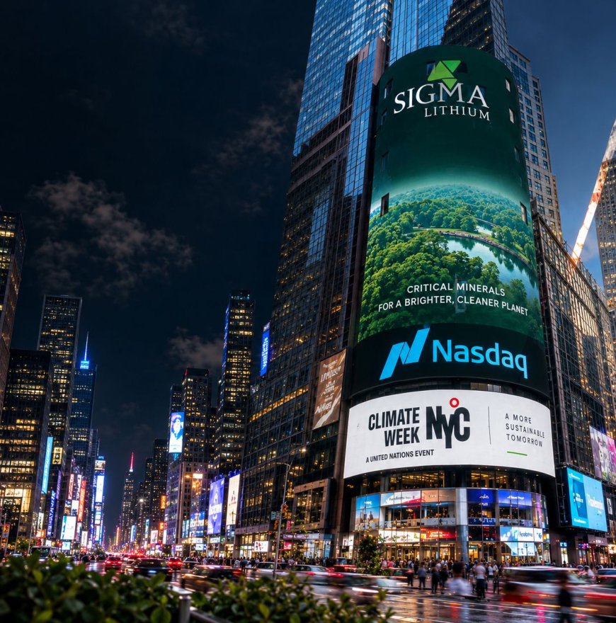 Sigma é escolhida pela Nasdaq para tocar sino na Semana do Clima de Nova York após atingir 100% de circularidade